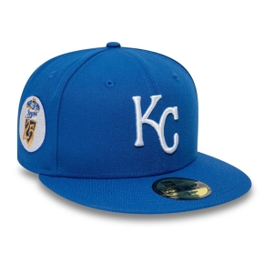 59fifty New Era Kansas City 25th Anniversary Royals Fitted Gorras Azules | PD6870453