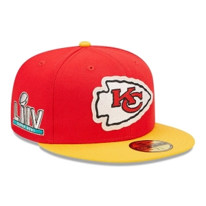 59fifty New Era Kansas City Chiefs Ne Letterman Fitted Gorras Rojos | AK1573948