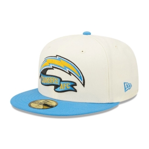 59fifty New Era La Chargers NFL Sideline 2022 Fitted Gorras Blancos | LT1428536