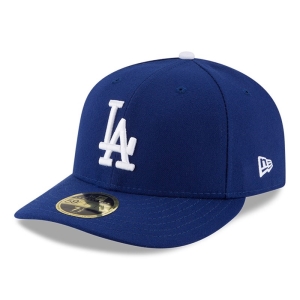 59fifty New Era La Dodgers Authentic Colección Low Profile Gorras Azules | ER2135809