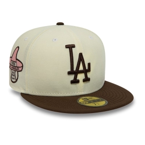 59fifty New Era La Dodgers Fitted Gorras Blancos | AD5914086