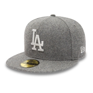 59fifty New Era La Dodgers Melton Fitted Gorras Grises | NP4102758