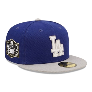 59fifty New Era La Dodgers Ne Letterman Fitted Gorras Azules | HI5490738