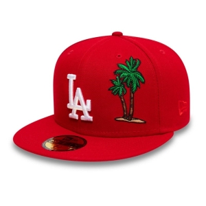 59fifty New Era La Dodgers Palm Taco Gorras Rojos | PX9835420