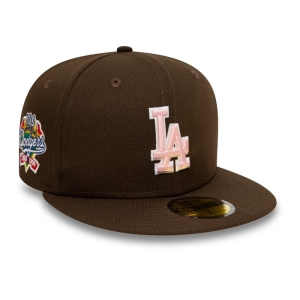 59fifty New Era La Dodgers Walnut And Gorras Marrom | PN6078912