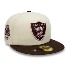 59fifty New Era Las Vegas Raiders Fitted Gorras Blancos | AZ2105379