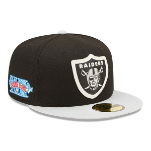 59fifty New Era Las Vegas Raiders Ne Letterman Fitted Gorras Negros | LP2537468