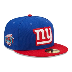 59fifty New Era New York Giants Ne Letterman Fitted Gorras Azules | VQ6719084