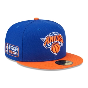 59fifty New Era New York Knicks NBA All Star Game Fitted Gorras Azules | JY6418523