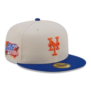 59fifty New Era New York Mets Fall Classic Fitted Gorras Blancos | NU7835064