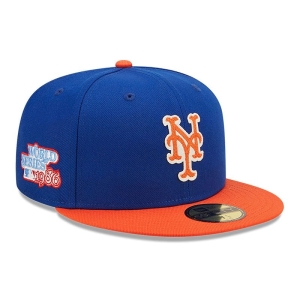 59fifty New Era New York Mets Ne Letterman Fitted Gorras Azules | PI6102483