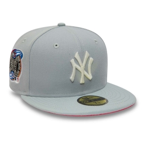 59fifty New Era New York Yankees Basics Fitted Gorras Grises | RJ0854716