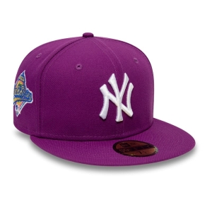 59fifty New Era New York Yankees Fitted Gorras Morados | NQ8152437