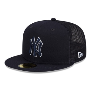 59fifty New Era New York Yankees MLB Batting Practice Gorras Azules | SR0526983