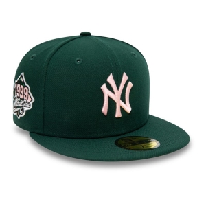 59fifty New Era New York Yankees MLB World Series Gorras Verdes | QM3697854