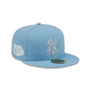 59fifty New Era New York Yankees Pastel Fitted Gorras Azules | PK5923486