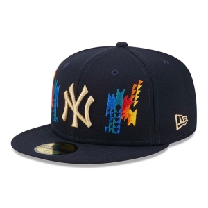 59fifty New Era New York Yankees Southwestern Fitted Gorras Azules | SK9730145