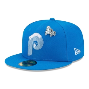 59fifty New Era Philadelphia Phillies Day Fitted Gorras Azules | LZ0625371