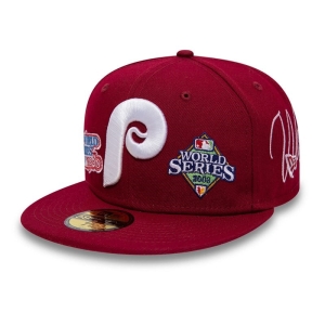 59fifty New Era Philadelphia Phillies Historic Champs Fitted Gorras Rojos | AB7621590