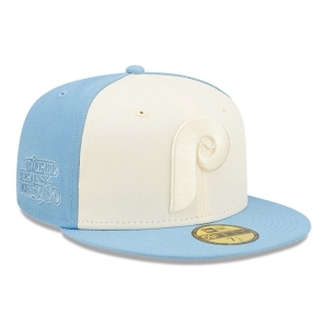 59fifty New Era Philadelphia Phillies MLB 2-tone Fitted Gorras Azules | KI7192804