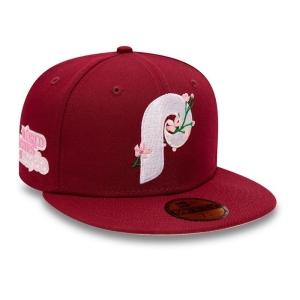 59fifty New Era Philadelphia Phillies Side Patch Bloom Fitted Gorras Azules | FG0276591