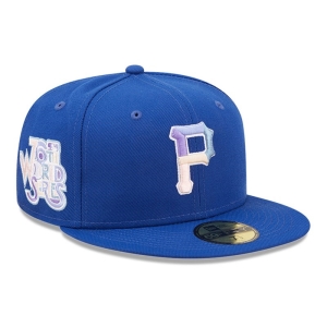 59fifty New Era Pittsburgh Pirates MLB Nightbreak Team Fitted Gorras Azules | TC7596423