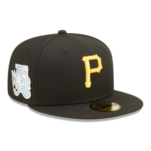 59fifty New Era Pittsburgh Pirates MLB Pop Sweat Fitted Gorras Negros | DW9438567