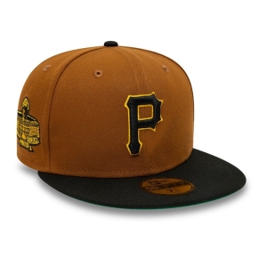 59fifty New Era Pittsburgh Pirates World Series Fitted Gorras Marrom | BE2071583