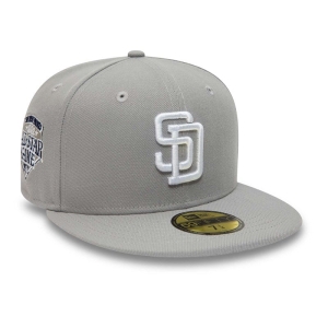 59fifty New Era San Diego Padres Basics Fitted Gorras Grises | LA6791534