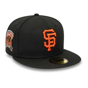 59fifty New Era San Francisco Giants 50th Anniversary Fitted Gorras Negros | PR8512674