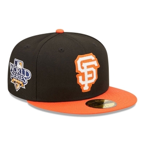 59fifty New Era San Francisco Giants Ne Letterman Fitted Gorras Negros | VH7206395