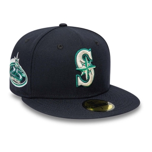 59fifty New Era Seattle Mariners 25th Anniversary Fitted Gorras Azules | VT9418025