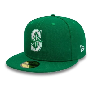 59fifty New Era Seattle Mariners Kelly Fitted Gorras Verdes | MH6298103