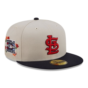 59fifty New Era St. Louis Cardinals Fall Classic Fitted Gorras Blancos | UE3510749