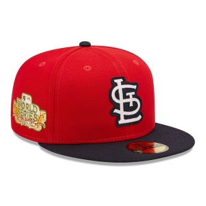 59fifty New Era St Louis Cardinals Ne Letterman Fitted Gorras Rojos | LO8167243