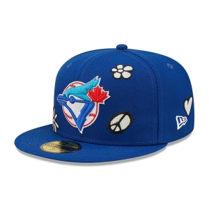 59fifty New Era Toronto Jays MLB Sunlight Pop Gorras Azules | MG7809621