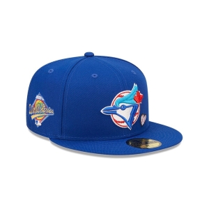 59fifty New Era Toronto Jays MLB Team Heart Fitted Gorras Azules | YD1892537