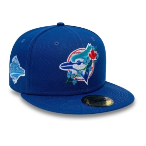 59fifty New Era Toronto Jays Side Patch Bloom Fitted Gorras Azules | SZ8749032