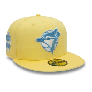 59fifty New Era Toronto Jays World Series Fitted Gorras Amarillos | ZN7268359