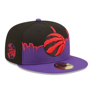 59fifty New Era Toronto Raptors NBA Tip Off 2022 Fitted Gorras Negros | EI0659341