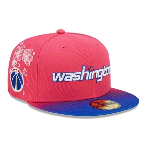 59fifty New Era Washington Wizards Authentics City Edition Fitted Gorras Rosas | TR8406571