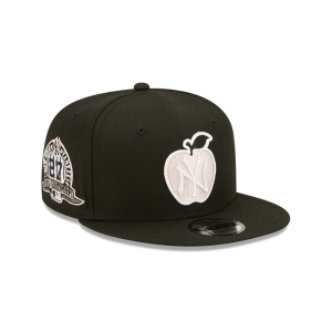 9fifty New Era New York Yankees Apple Gorras Negros | IC8329501