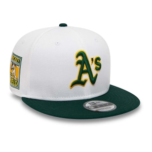 9fifty New Era Oakland Athletics Crown Patches Gorras Blancos | LH0962845