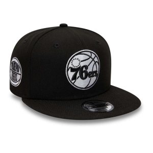 9fifty New Era Philadelphia 76ers Gorras Negros | AB4260379