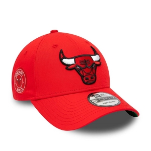 9forty New Era Chicago Bulls Team Side Patch Adjustable Gorras Rojos | MB4795601