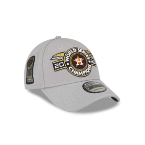 9forty New Era Houston Astros MLB World Series Champions Adjustable Gorras Grises | UD6015324