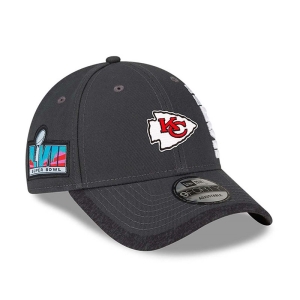 9forty New Era Kansas City Chiefs Super Bowl Lvii Opening Night Adjustable Gorras Grises | WJ6917480