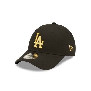 9forty New Era La Dodgers Adjustable Gorras Negros | TZ9132758