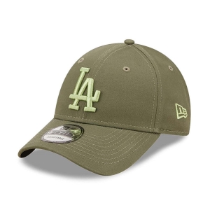 9forty New Era La Dodgers League Essential Adjustable Gorras Verdes | XK9760413