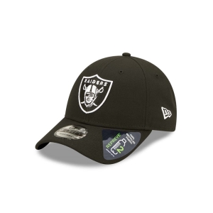 9forty New Era Las Vegas Raiders Repreve Neon Adjustable Gorras Negros | ZX2783560